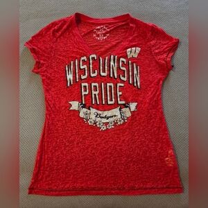 G3 for her by Alyssa Milano Wisconsin Badgers Wisconsin Pride women's XXL shirt